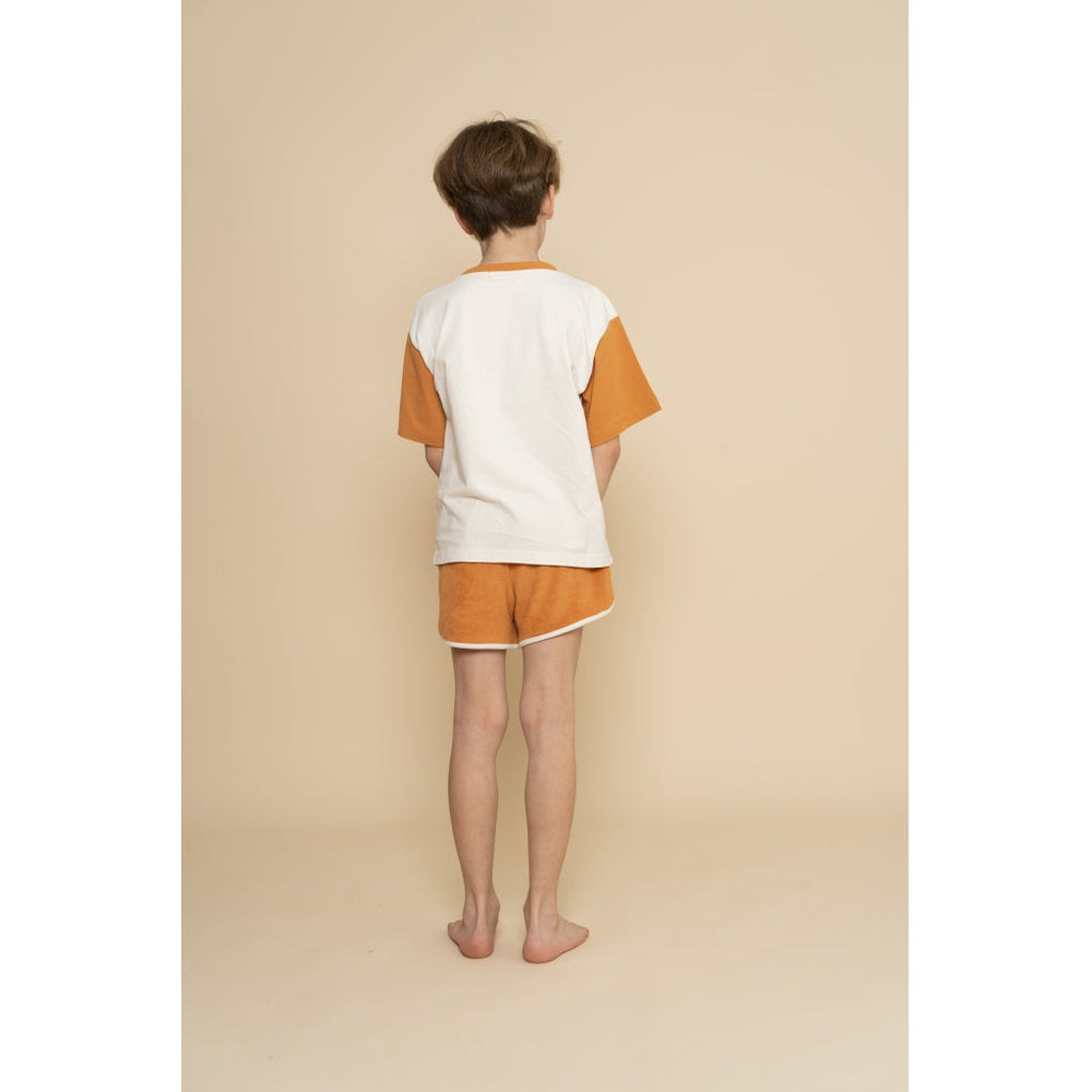 GRECH & CO. Oversized T-Shirt | GOTS Clothing Creamy White,Sienna