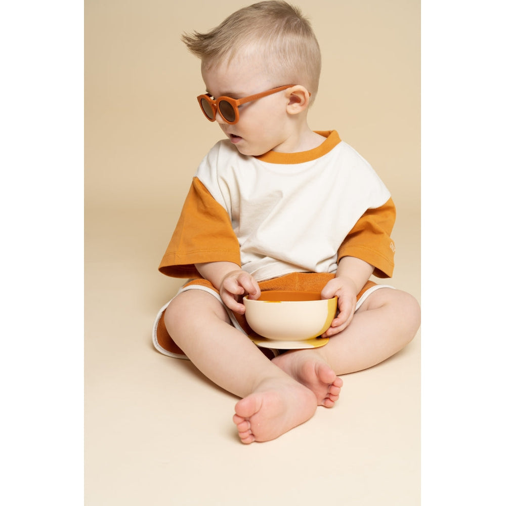 GRECH & CO. Oversized T-Shirt | GOTS Clothing Creamy White,Sienna