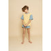GRECH & CO. Oversized T-Shirt | GOTS Clothing Mellow Yellow, Sky Blue