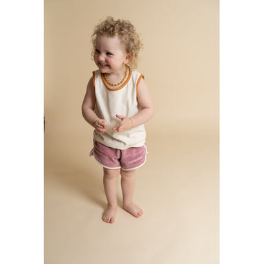 GRECH & CO. Oversized Tank Top | GOTS Clothing Creamy White,Sienna