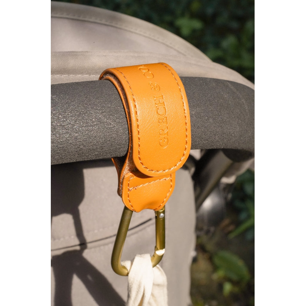 GRECH & CO. PU Stroller Strap set of 2 Baby Essentials Sienna