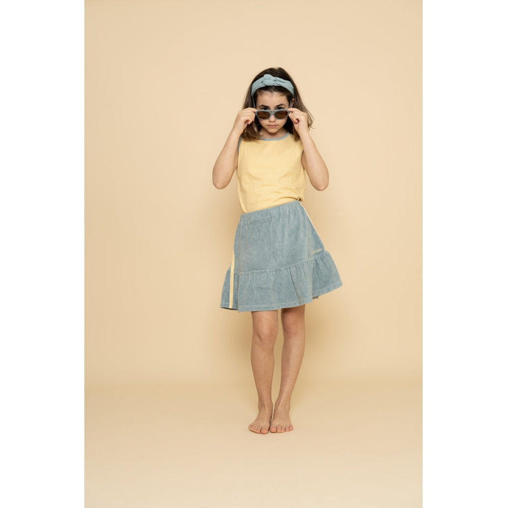GRECH & CO. Play Skort | GOTS Clothing Sky Blue