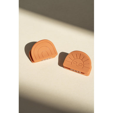 GRECH & CO. Rainbow + Sun | Hair Claw Set of 2 Hair clips Sienna