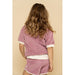 GRECH & CO. Retro Collared Shirt | GOTS Clothing Mauve Rose