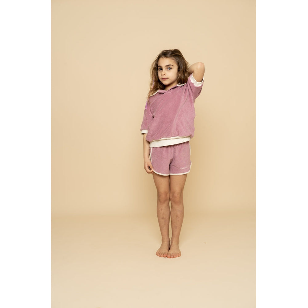 GRECH & CO. Retro Shorts | GOTS Clothing Mauve Rose