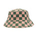 GRECH & CO. Reversible Bucket Hat Hats Checks  Sunset  + Orchard