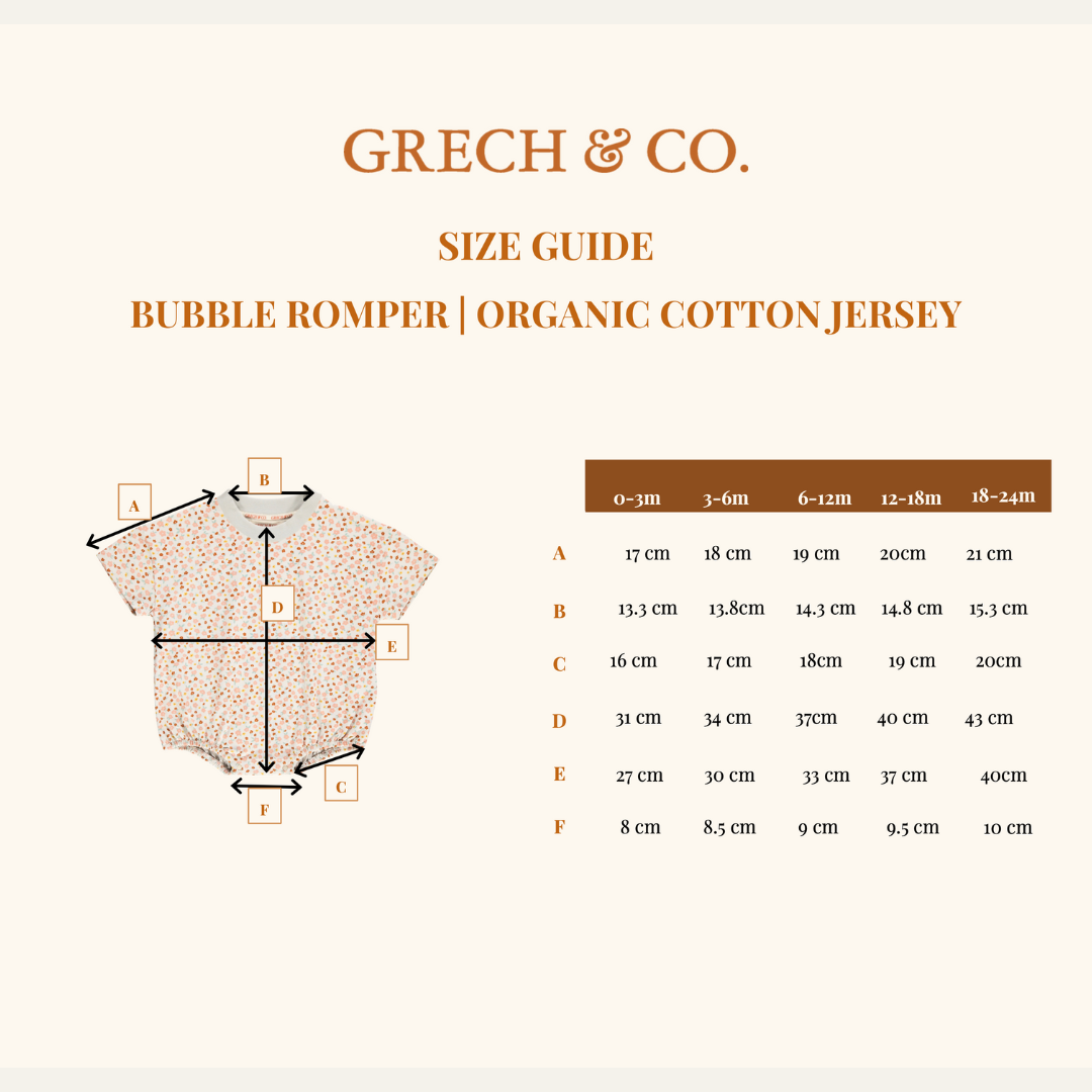 Bubble Romper  | Organic Cotton Jersey  - Pegasus