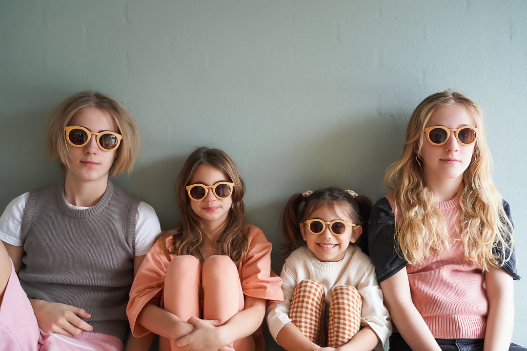 Classic | Sustainable Sunglasses | Plant-Based Bendable Polarized - Buckwheat