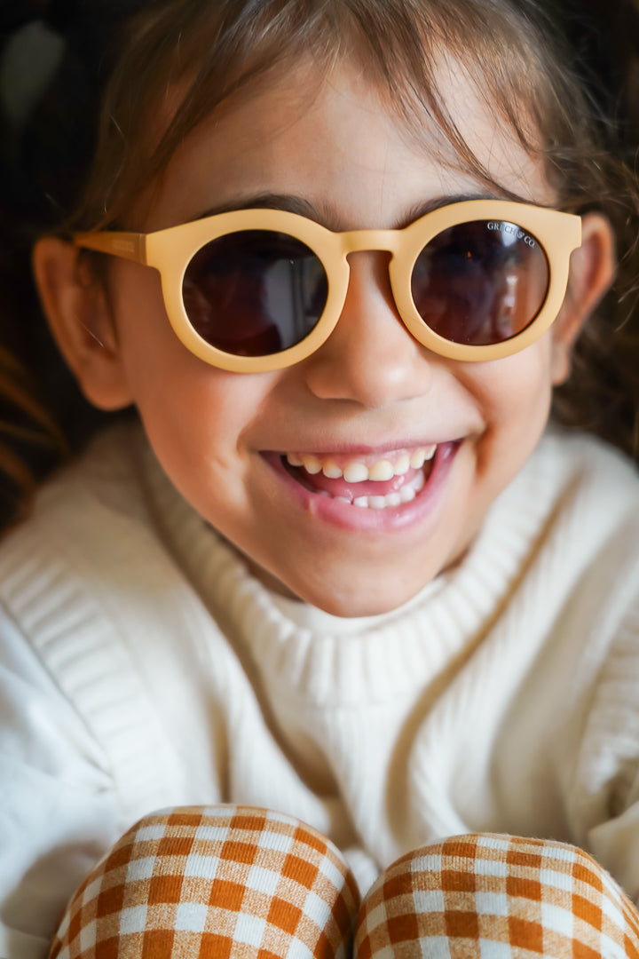 Classic | Sustainable Sunglasses | Plant-Based Bendable Polarized - Buckwheat
