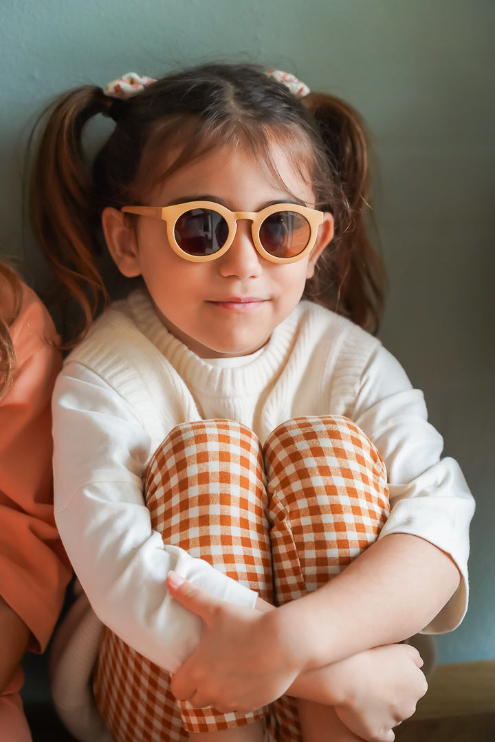 Classic | Sustainable Sunglasses | Plant-Based Bendable Polarized - Buckwheat