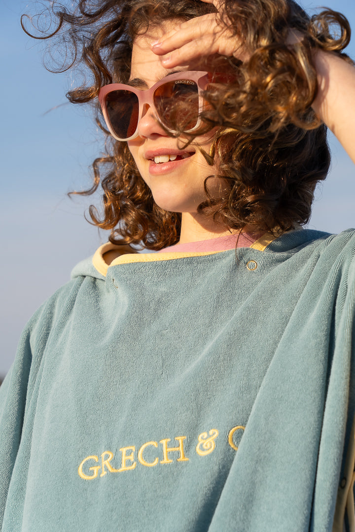 Iconic Wayfarer Ombre | Polarized Sunglasses | Teen | 9-14 Y | Mauve Rose Ombre