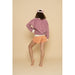 GRECH & CO. Signature Sweater | GOTS Clothing Mauve Rose