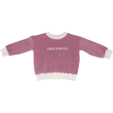 GRECH & CO. Signature Sweater | GOTS Clothing Mauve Rose