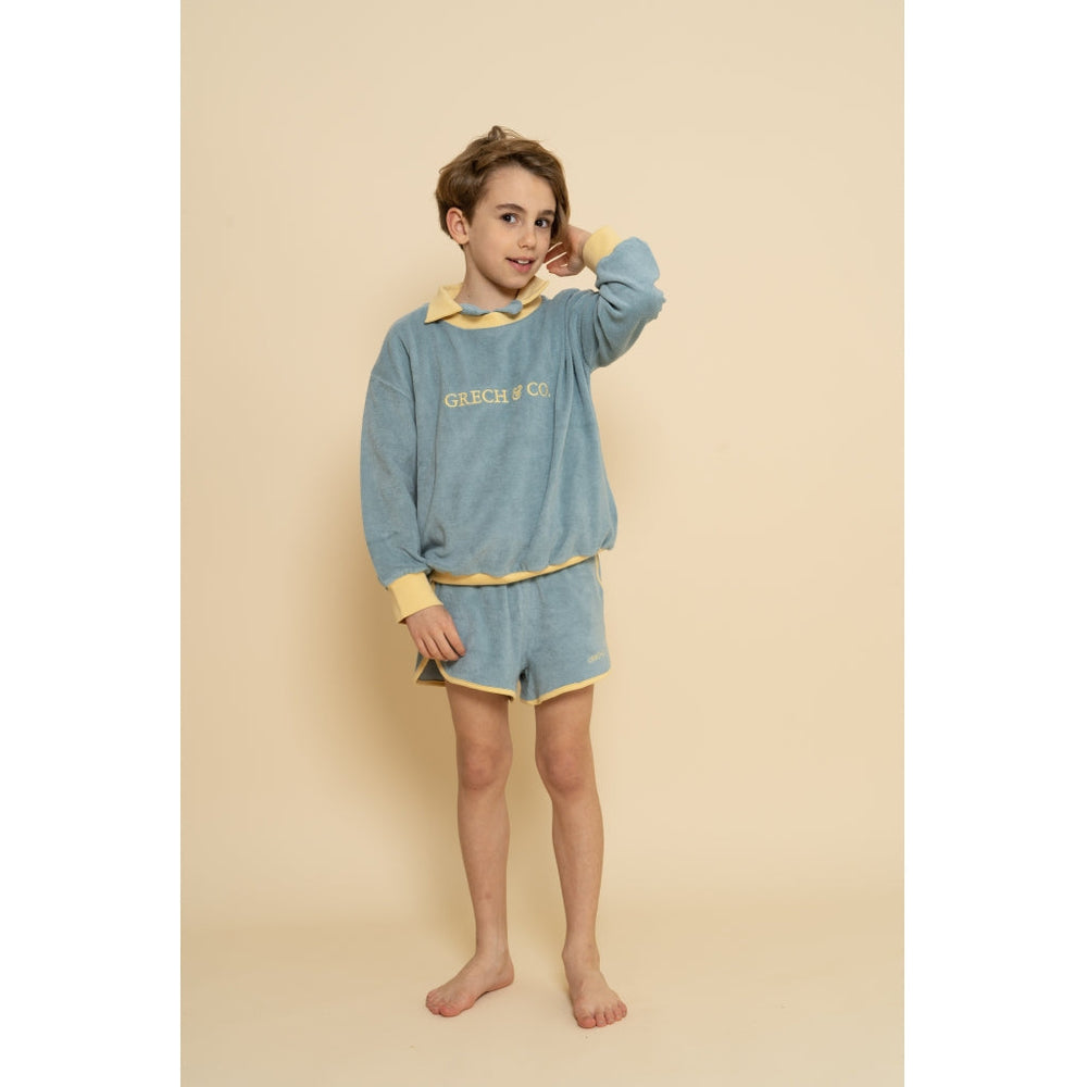 GRECH & CO. Signature Sweater | GOTS Clothing Sky Blue