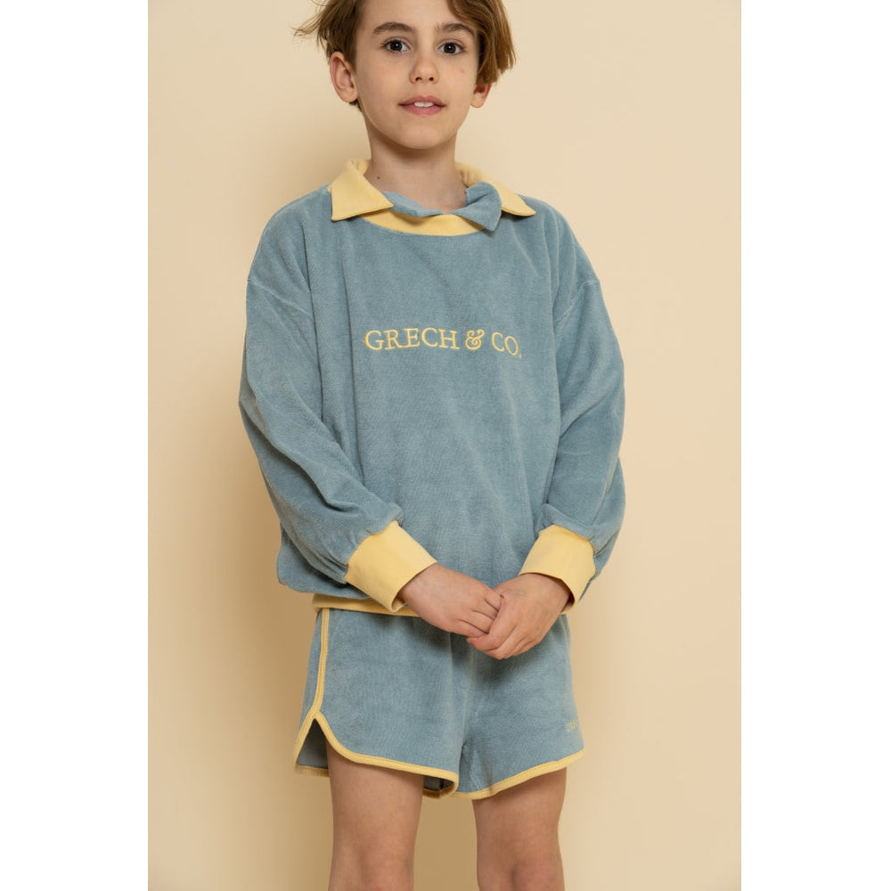 GRECH & CO. Signature Sweater | GOTS Clothing Sky Blue