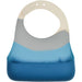 GRECH & CO. Silicone Bib | Color Splash Collection Bib Desert Teal Ombre