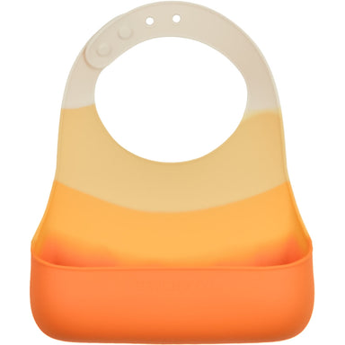GRECH & CO. Silicone Bib | Color Splash Collection Bib Sienna Ombre