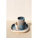GRECH & CO. Silicone Cup Set of 2 | Color Splash Collection Tableware Desert Teal Ombre