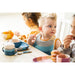 GRECH & CO. Silicone Sippy Cup | Color Splash Collection Tableware Desert Teal Ombre