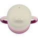 GRECH & CO. Silicone Sippy Cup | Color Splash Collection Tableware Mauve Rose Ombre