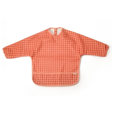GRECH & CO. Smock Bib Baby Essentials Sunset Gingham