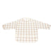 GRECH & CO. Smock Bib Bib Plaid Pattern
