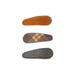 GRECH & CO. Snap Clips Combi set of 3 Hair accessories Storm Plaid