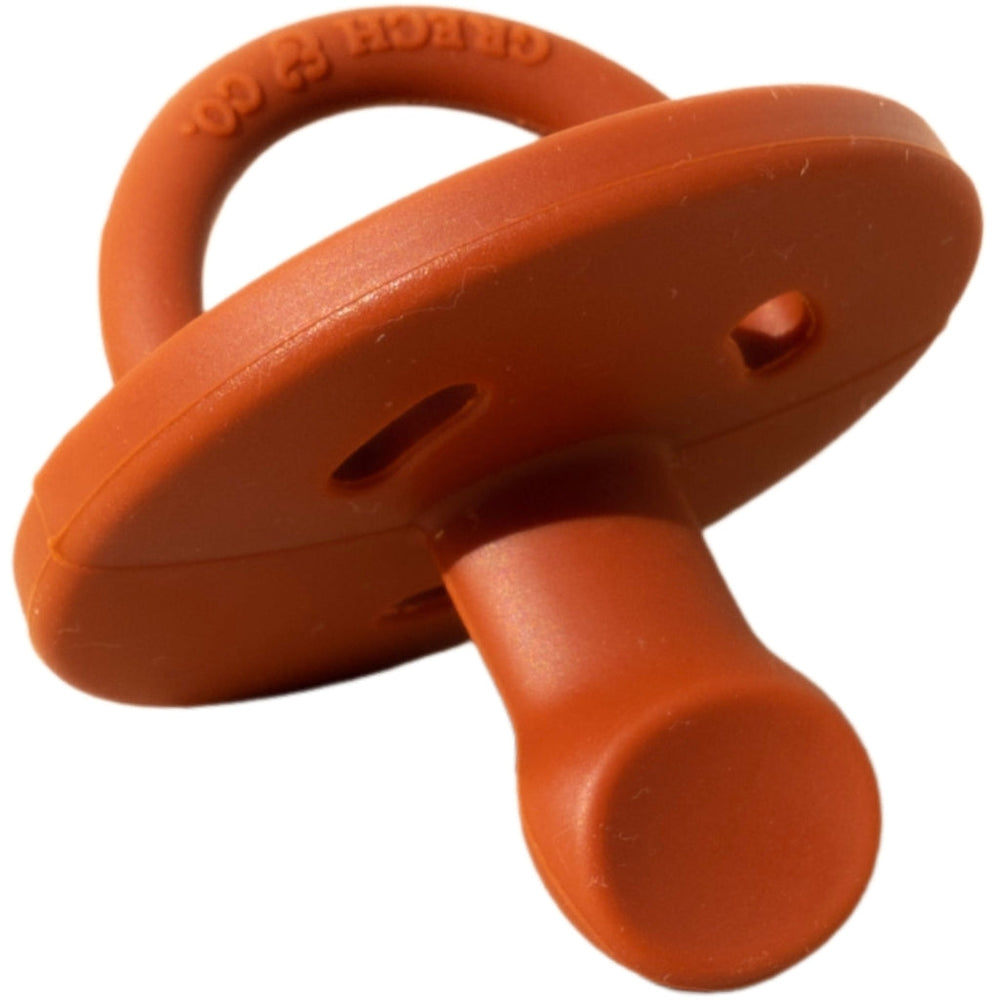 GRECH & CO. Soother Pacifier | Color Splash Collection Pacifier Cinnamon