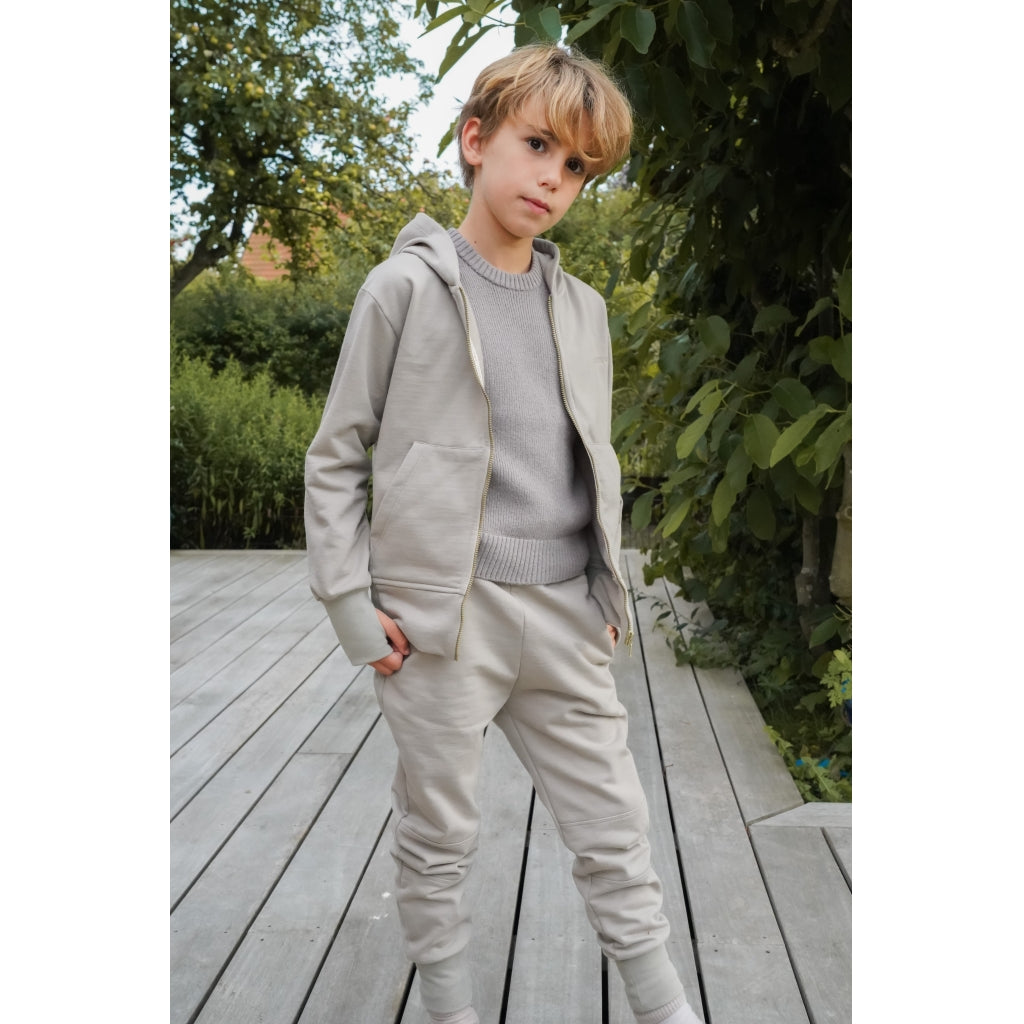 GRECH & CO. Tracksuit Jacket Clothing Fog