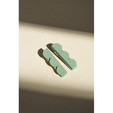 GRECH & CO. Tri Sun Bar | Hair Clips Set of 2 Hair clips Jade