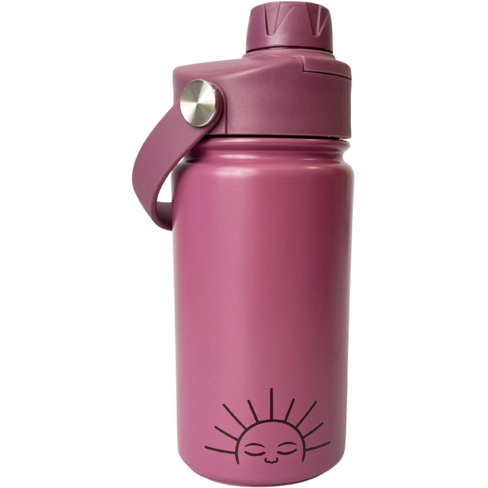 GRECH & CO. Twist + Go Thermo Water Bottle | 14oz Thermo Mauve Rose
