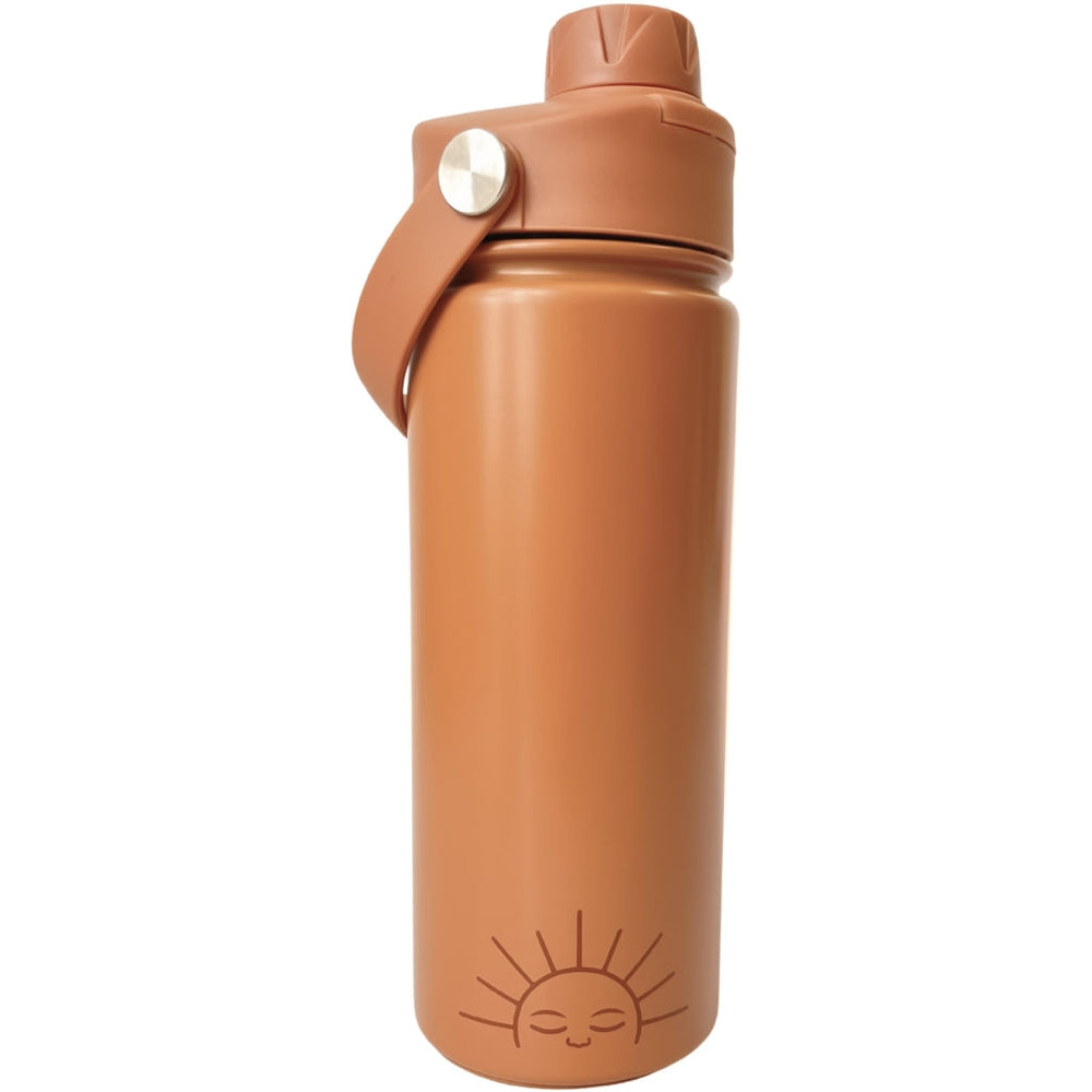 GRECH & CO. Twist + Go Thermo Water Bottle | 18oz Thermo Sienna