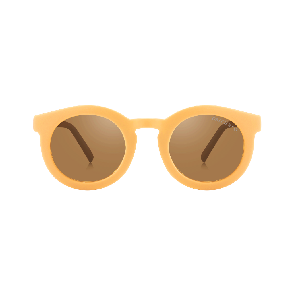 Classic | Sustainable Sunglasses | Plant-Based Bendable Polarized - Baby | 0-2 Y | Buckwheat