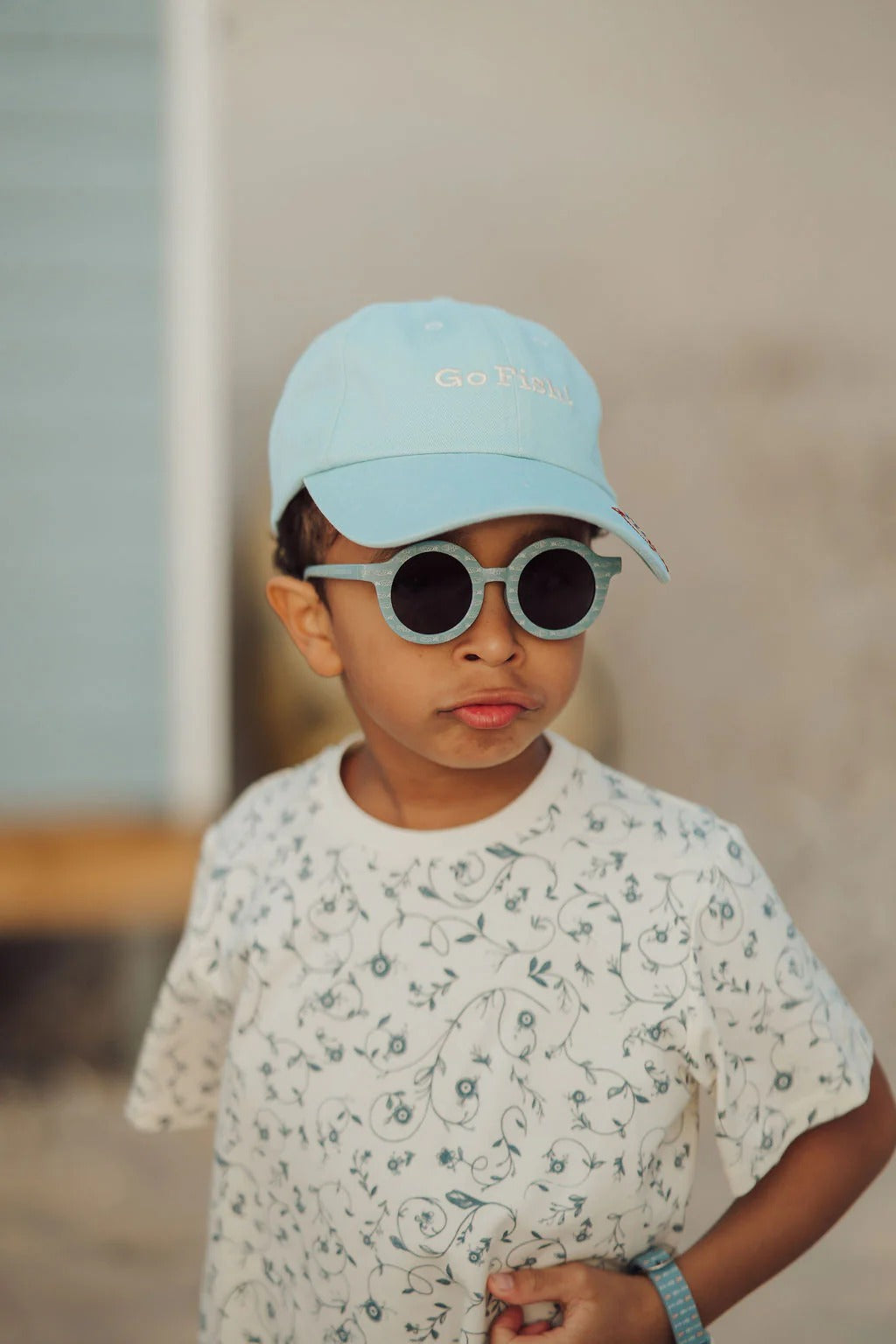 Baseball Cap | Organic Cotton + UPF - Go Fish